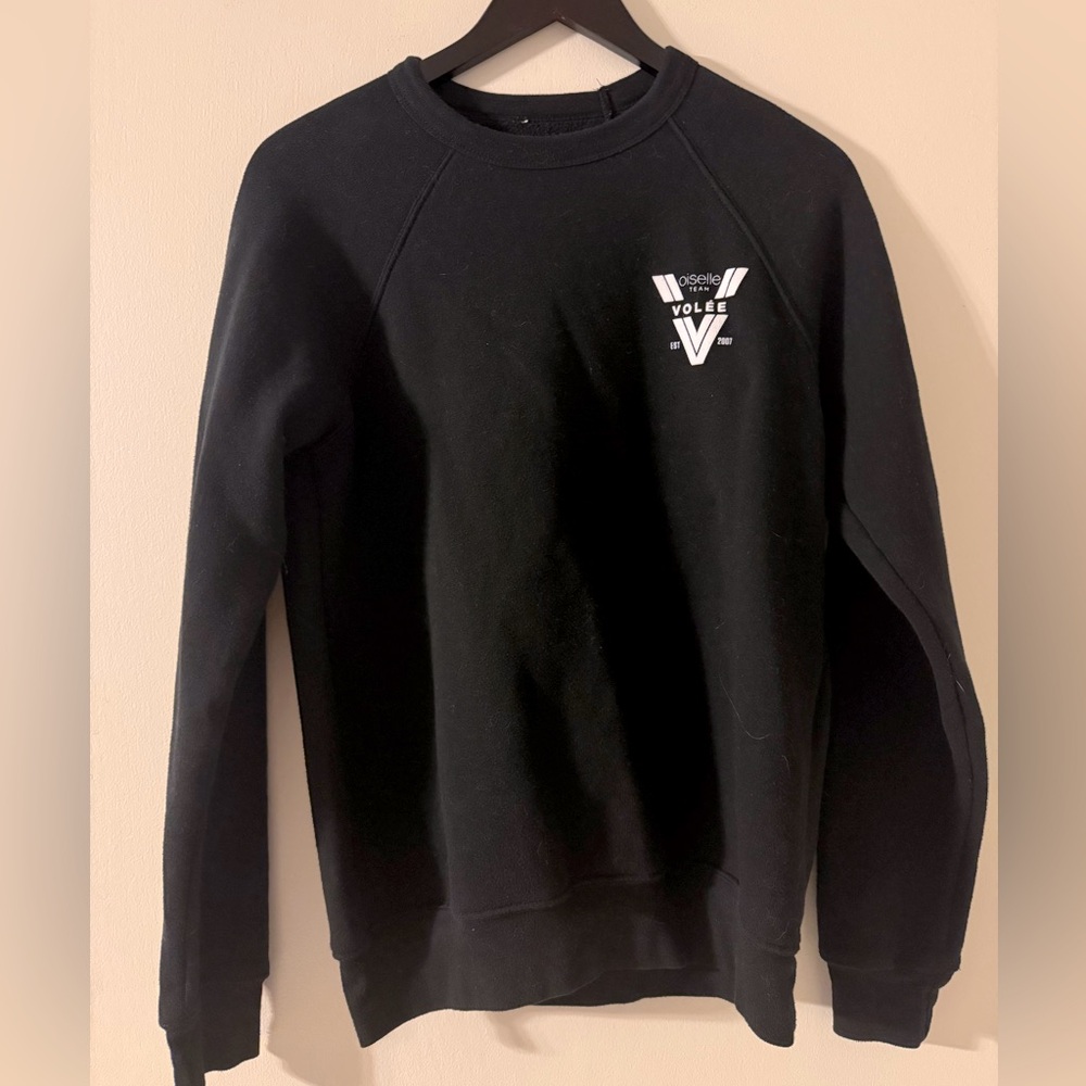 Oiselle Voleé Crewneck sweatshirt. Black size small.